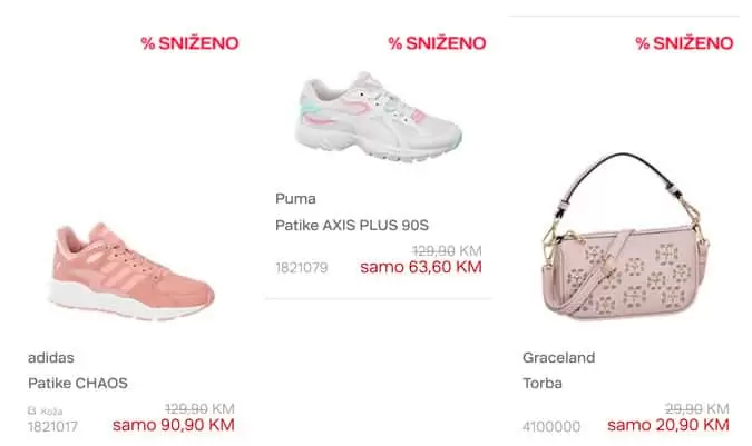 deichman sniženje obuće