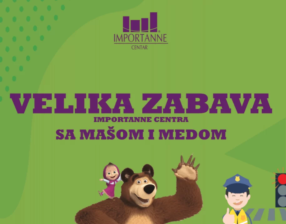 masa i medvjed zabava