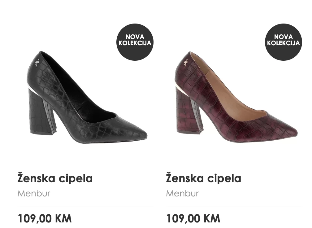 MENBUR Ženska cipela planika