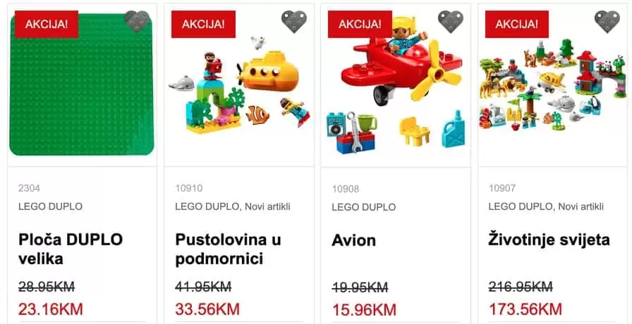 LEGO® DUPLO® kockice, dizajnirane posebno za male građevince. Tu su sto i stolica sa čajnikom za igru, kao i rozi avion s propelerom