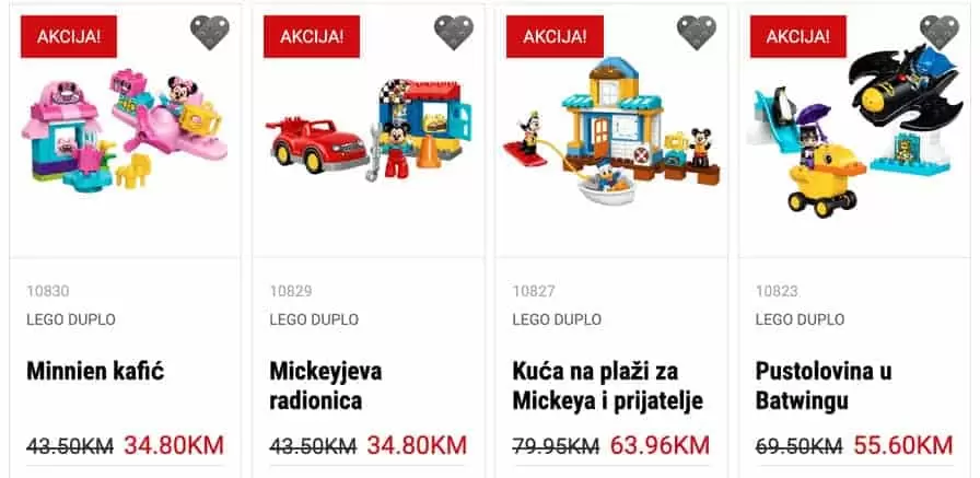 lego duplo super akcija