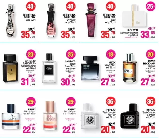 volim akcije i snizenja. akcijski katalog parfema je stigao.