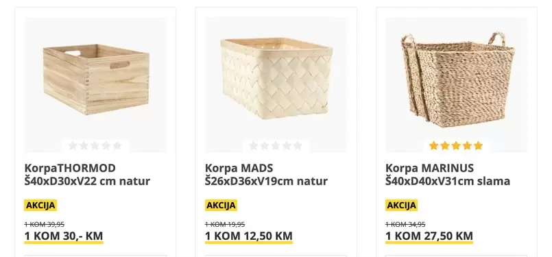 Lijepo skrovište Za stvari koje su više praktične nego lijepe, ukrasne kutije za odlaganje sa poklopcima su sjajne. kupitije u jysk trgovinama