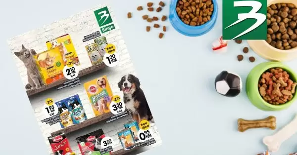 U Bingo trgovinama do 19. novembra potražite odlična sniženja na omiljenu hranu Vaših kućnih ljubimaca. Posjetite nas! ?? super akcija