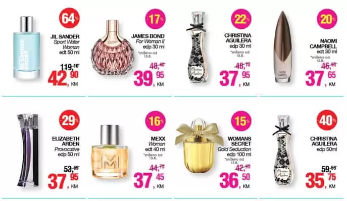 cm cosmetic market super akcija parfema i toaletnih voda