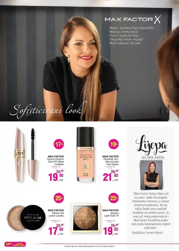 cm novi akcijski katalog. snizenje make up proizvoda.