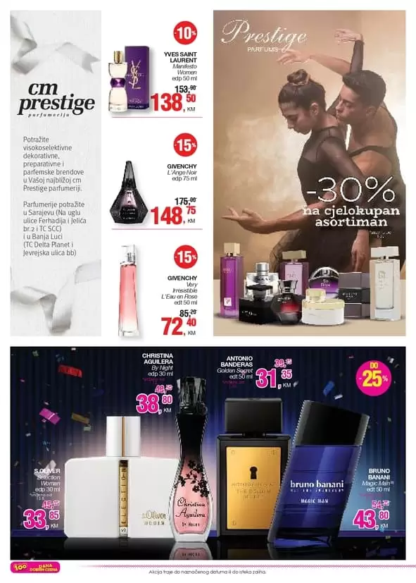 snizenje je u toku u cm-u