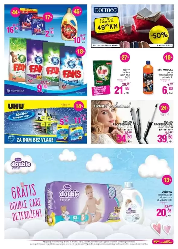 violeta pelene pampers je na akciji.