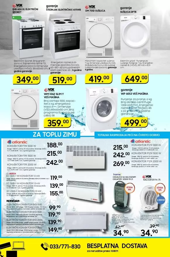 domod akijski katalog. super akcija. snizenje. snizeno. borajte samo najbolje za svoj dom. popusti. najbolji popusti u bosni i Hercegovini. super snizenje. volim akciju. usteda novca. usteda vremena. radno vrijeme domod.  uredjaji za grijanje i hladjenje. napa. kalorifer. grijalica. 