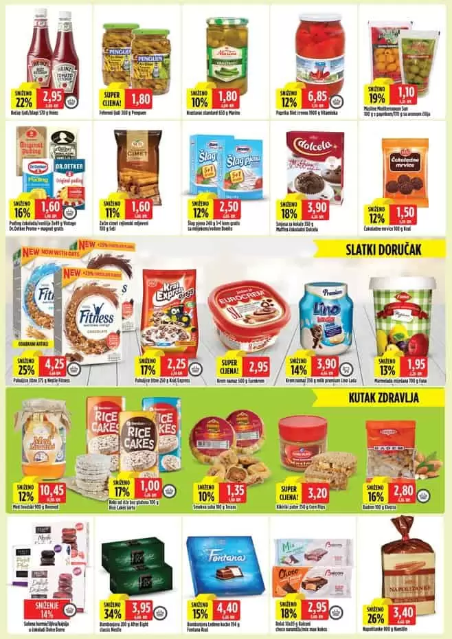 bongo akcijski katalog. bingo katalog. bingo super akcija. volim bingo. bingo kralj dobrih cijena. prehrana sniznje. snizeno.