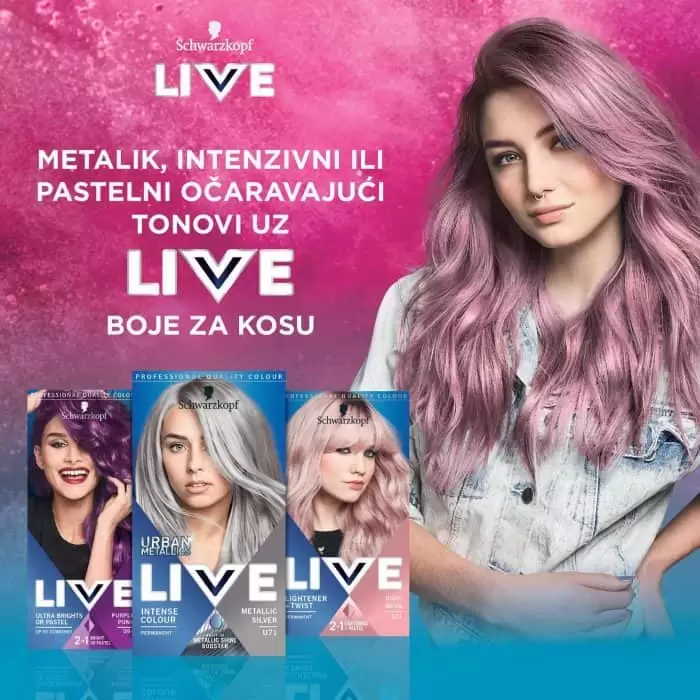 Schwarzkopf ponovo ima nešto novo, nevjerojatno intenzine i neobične boje za kosu za sve hrabre dame koje vole biti drugačije i uživaju u nevjerojatnim bojama za kosu!