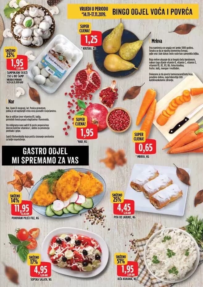 bongo akcijski katalog. bingo katalog. bingo super akcija. volim bingo. bingo kralj dobrih cijena.