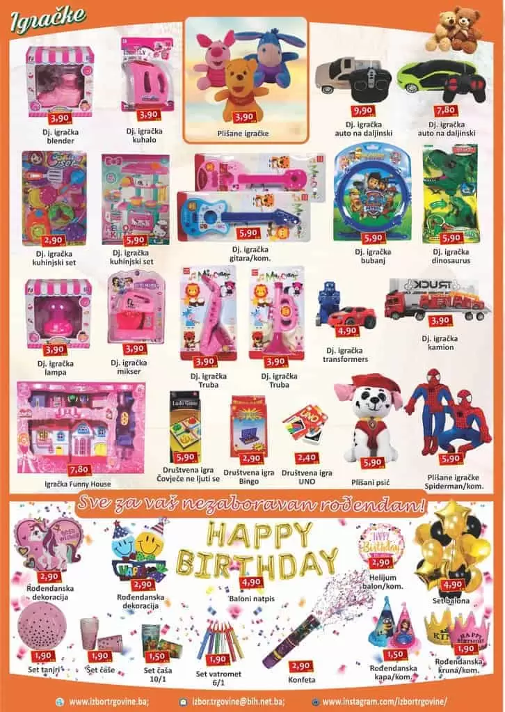 IZBOR TRGOVINE AKCIJSKI KATALOG super ponuda. akcija. popusti. snizenje.