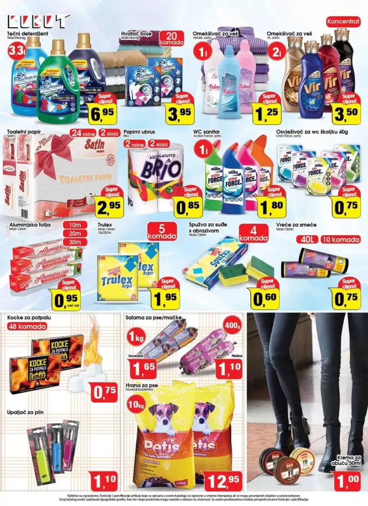 Robotov cjenomobil Vas vodi u svijet top cijena ? Akcija vrijedi od 22.11. do 30.11. robot akcija. robot akcijski katalog. robot snizenje. najbolje cijene . gdje su najbolje cijene. ponuda. akcija. popusti. snizeno. snizenje. hemija. deterdzant