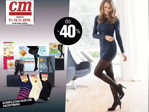 Fantastične čarape koje će vas ugrijati u hladnim danima te popraviti vaš svakodnevni izgled. Nur Die kompletan asortiman potražite u cm-u po sniženim cijenama do -40% u periodu od 11.-13.11. ove godine!