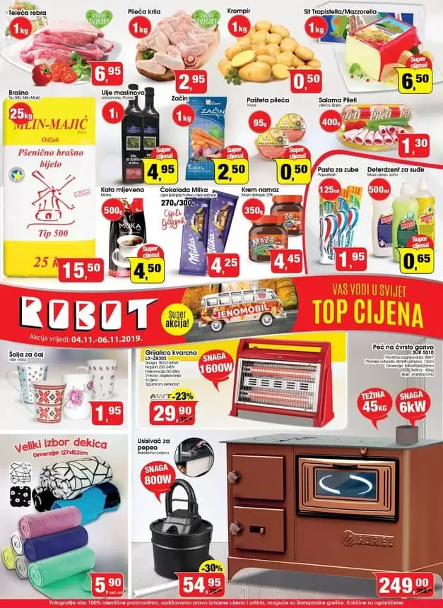 Robotov cjenomobil Vas vodi u svijet TOP cijena !