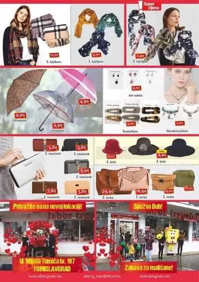 izbor trgodine letak povoljno market snizenja akcija katalog katalozi snizenje snizeno. sva snizenja na jednom mjestu. ustedite.ba. super akcija. volim akcije. volim snizenja. kupovina. shopping. gdje kupiti. nakit. kisobran