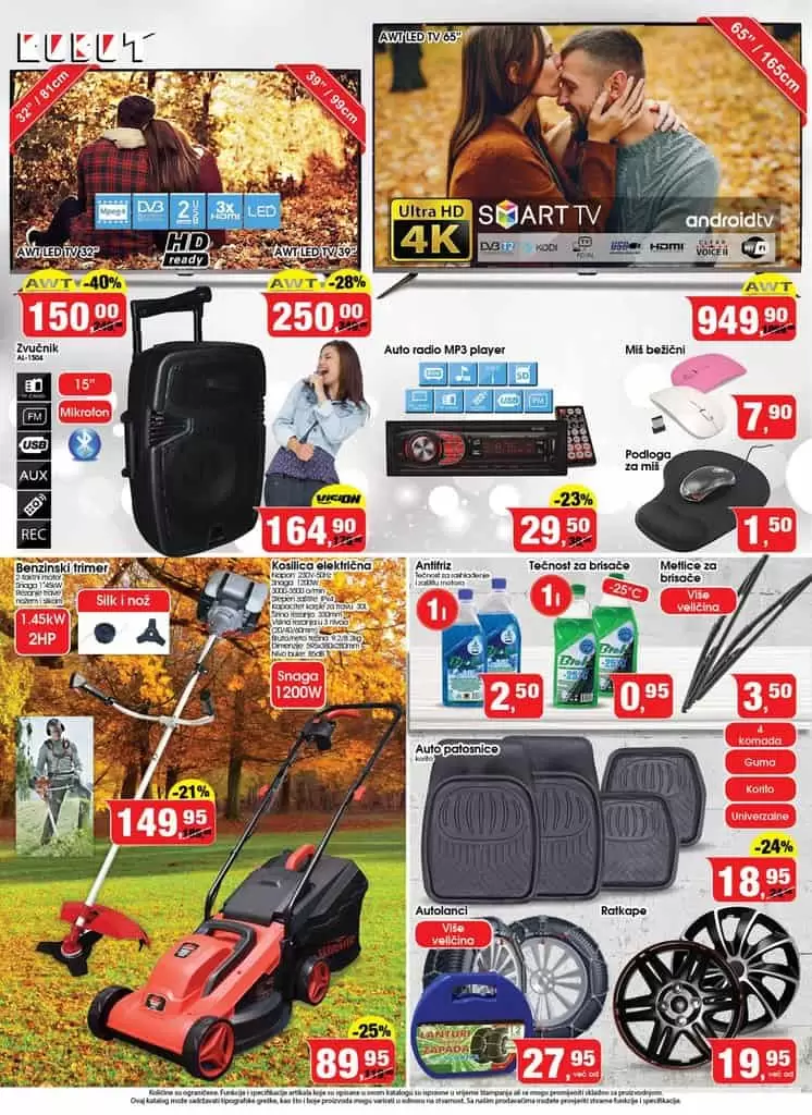 robot, mjesto najboljih cijena. super akcija u robotu. akcijski katalog. snizenje u robotu. snizeno. radno vrijeme robot. robot rajlovac. Sva snizenja na jednom mjestu. robot katalog. robotov cjenomobil vodi vas u svijet top cijena. podne auto . auto moto. 