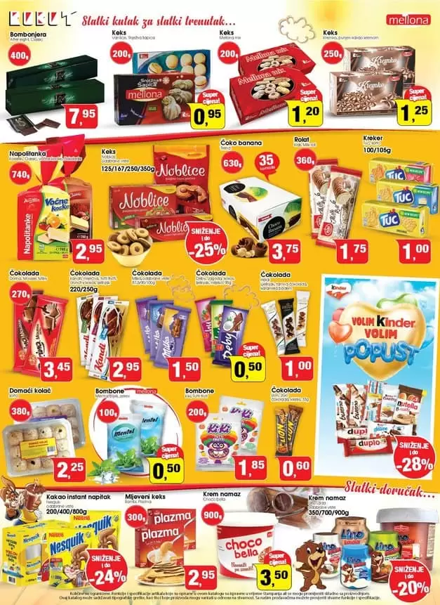 robot, mjesto najboljih cijena. super akcija u robotu. akcijski katalog. snizenje u robotu. snizeno. radno vrijeme robot. robot rajlovac. Sva snizenja na jednom mjestu. robot katalog. robotov cjenomobil vodi vas u svijet top cijena. slatikici. 