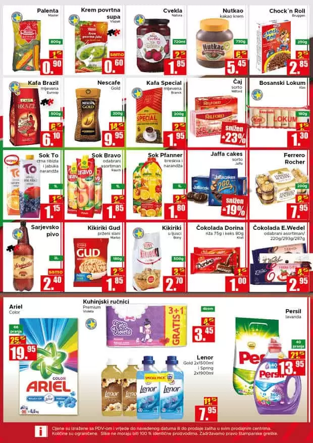 Kataloska akcija amko komerz. super akcija amko. katalog amko. vikend akcija. amko radno vrijeme. vlasnik amko.  snizenje. snizeno. 