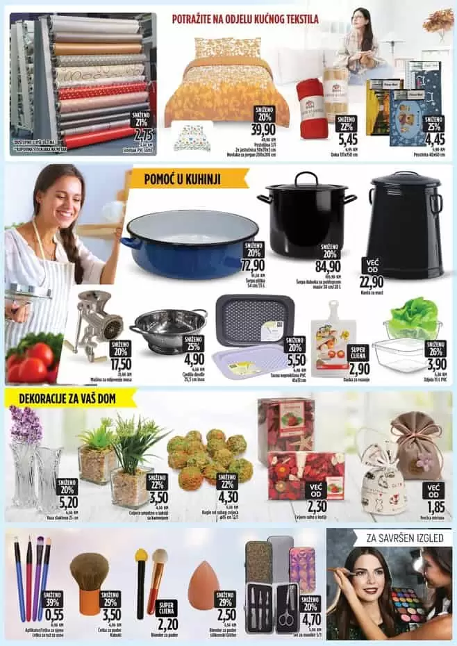 bongo akcijski katalog. bingo katalog. bingo super akcija. volim bingo. bingo kralj dobrih cijena. posteljina. kuhinjski pribor, posudje.