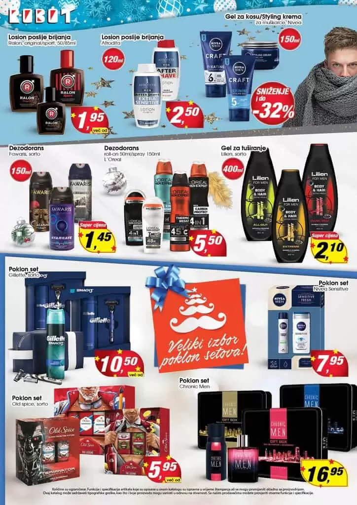 Robotova praznična čarolija počinje ? Akcija vrijedi od 29.11. do 31.12. ? Vaš Robot