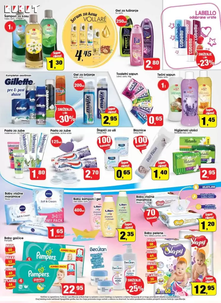 Robotov cjenomobil Vas vodi u svijet top cijena ? Akcija vrijedi od 22.11. do 30.11. robot akcija. robot akcijski katalog. robot snizenje. najbolje cijene . gdje su najbolje cijene. ponuda. akcija. popusti. snizeno. snizenje deo. sampon. pelene. pamper. najbolje pelene za bebu. 