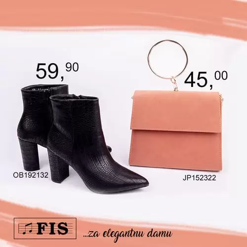 NOVO U PONUDI! Cipele i torbice koje će upotpuniti svaki stil i dodati vašem stajlingu 'ono nešto' se nalaze na našim policama! Vidimo se u FIS-u!