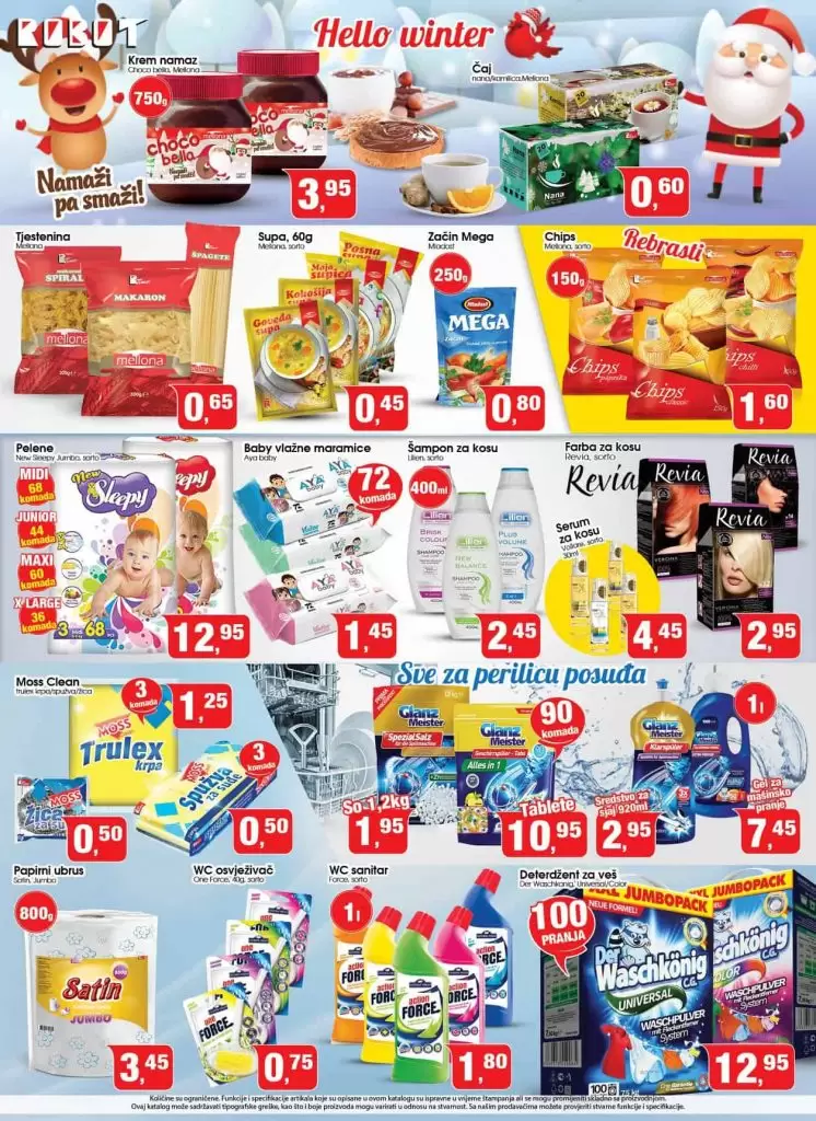 robot akcijski katalog tehnike. katalog. snizeno. snizenje. novogodisnje lampice. asortiman za novu godinu. je;ka/ 