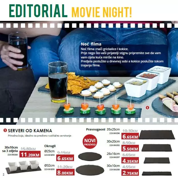 Vicko novembarski katalog nam donosi mnogo interesantih i novih artikala po akcijskim cijenama! Vicko super akcija. vicko katalog. vicko snizenje. vicko radno vrijeme. vicko zaposlenje. movie night. sve za dekoraciju stola. serveri od kamena.
