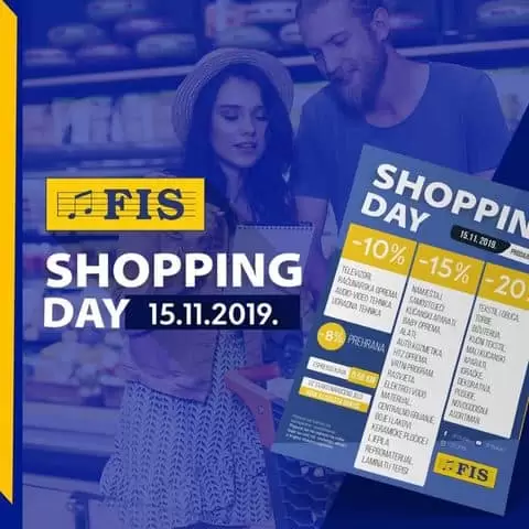 super akcija u fisu. shopping day fis.