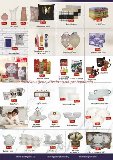 izbor trgodine letak povoljno market snizenja akcija katalog katalozi snizenje snizeno. sva snizenja na jednom mjestu. ustedite.ba. super akcija. volim akcije. volim snizenja. kupovina. shopping. gdje kupiti. posudje. tanjir. solja