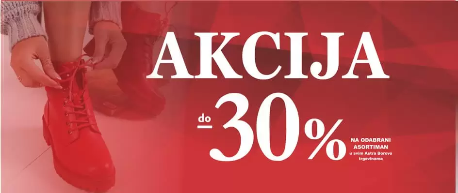 AKCIJA DO 30% od 08.11 do 17.11. potražite snižene modele u shopovima #astraborovo #geox #imac #formentini #cocozebra #sisley #hugoboss #desigual #guess #maxmara #liujo #maxandco super akcija aSTRA