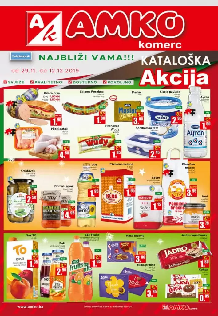amko akcijaki katalog. zaspolenje. super akcija. popusti. snizenje. snizeno. 