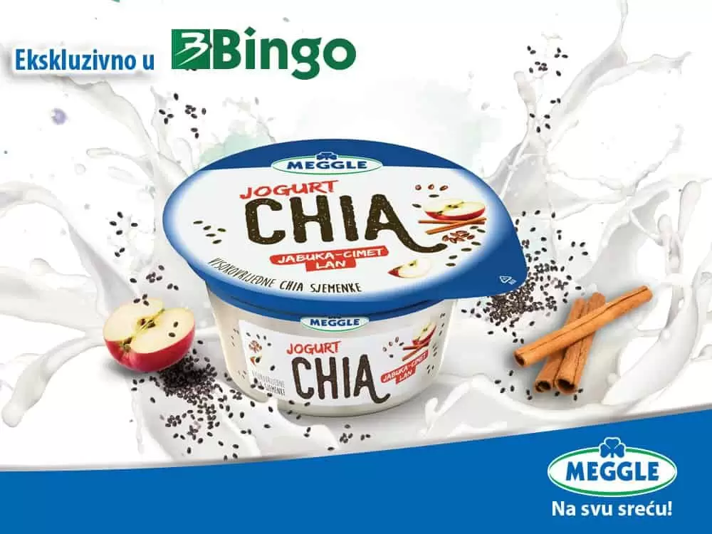 Najfiniji darovi iz prirode spojeni u čisti gastronomski doživljaj. Sretno nepce, jak imunitet: Pripremi svoje tijelo za zimu! ???? * Chia sjemenke prepune su antioksidansa i vlakana. Osim velike količine vlakana koji su neophodnu za pravilnu probavu, ove sjemenke sadrže puno omega-3 masnih kiselina, kalcij, željezo, magnezij, bjelančevine, fosfor, mangan, vitamine A, B, E i D. *Cimet je izuzetan izvor antioksidansa, polifenola i minerala kao što su kalcij, mangan, željezo i dijetalna vlakna. On je također prirodan izvor šećera, ugljikohidrata , masnih kiselina i aminokiselina. * Lanene sjemenke se smatraju iznimno ljekovitima iz više razloga. Sadrže omega 3 masne kiseline, vlakna, proteine i brojne druge nutritivne vrijednosti, čime pomažu jačanju imuniteta. Lan također može pomoći u mršavljenju, snižavanju kolesterola i koncentracije šećera u krvi. ???? Potražite u odabranim Bingo trgovinama!