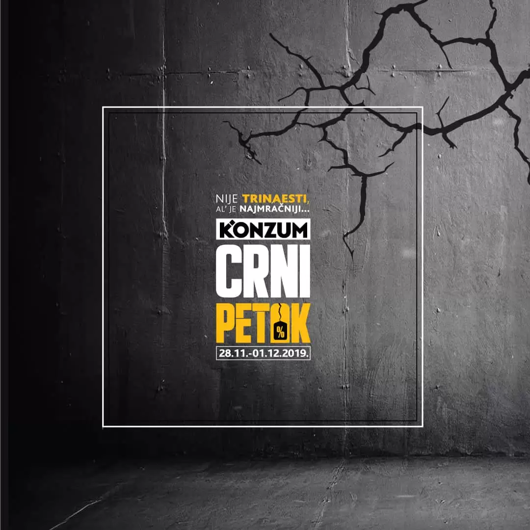 black friday konzum. crni petak cover