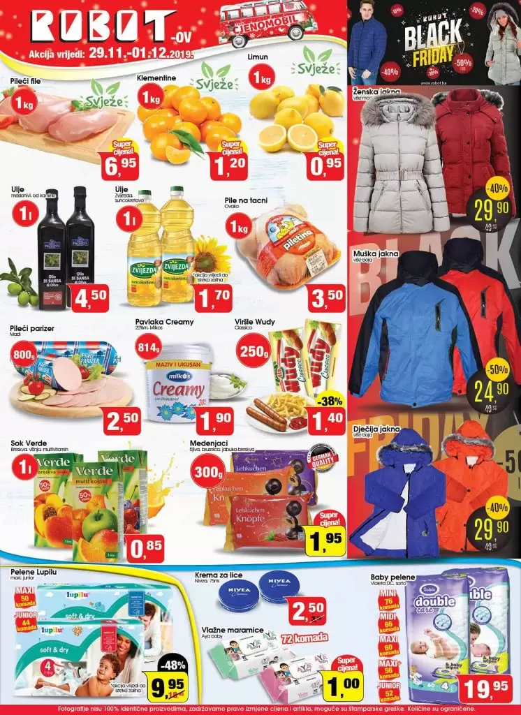 robot akcijski katalog tehnike. katalog. snizeno. snizenje. vikend akcija.  super ponuda. 