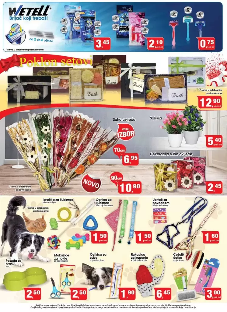 robot super akcija tehnike. akcijski katalog. snizenje. snizeno. mjesto najboljih cijena. radno vrijeme robot. dekoracija za kucu. posuda za htanu za kucne ljucimce. 