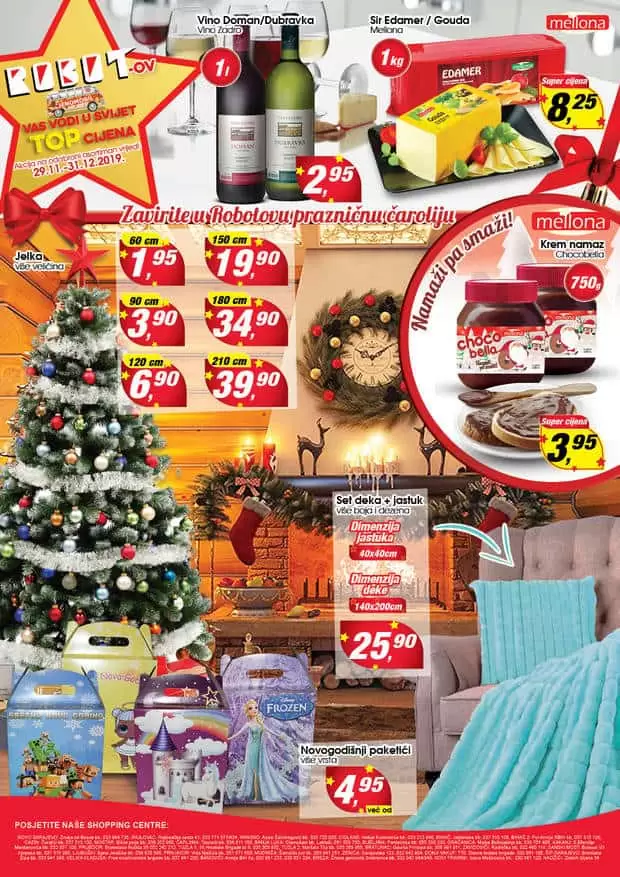 Robotova praznična čarolija počinje ? Akcija vrijedi od 29.11. do 31.12. ? Vaš Robot