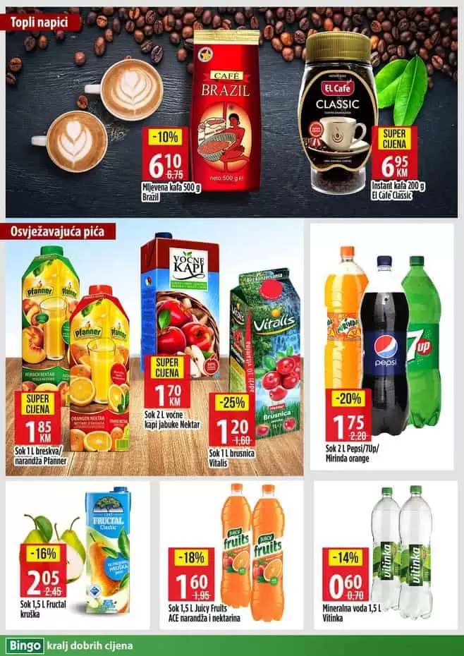 bingo akcija. bingo akcijski katalog. bingo snizenje. bingo akcijski katalog. bingo katalog. snizeno u bingo marketima. kralj dobrih cijena. najbolje cijena u bingo trgovinama. gdje je najbolje kupovati. gdje je najkeftinije kupovati. bingo. snizeno. usteda. sva snizenja na jednom mjestu! vikedn akcija. arf tide, woolite vikend akcija. vikend traje duze pice. 