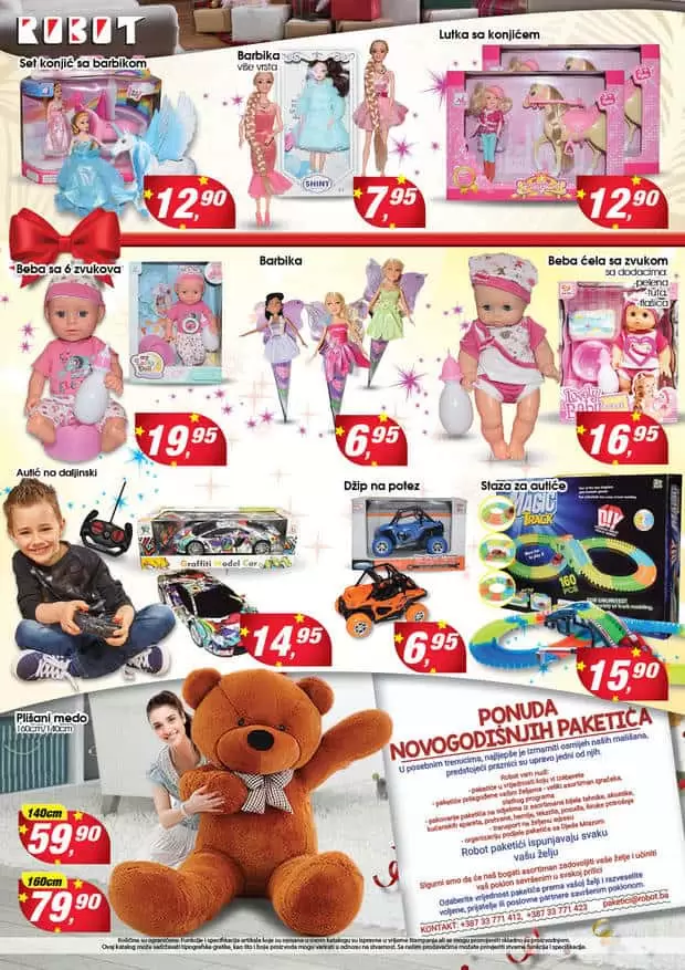 Robotova praznična čarolija počinje ? Akcija vrijedi od 29.11. do 31.12. ? Vaš Robot