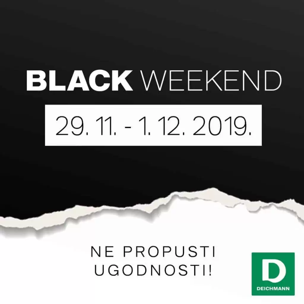 Black weekend u Deichmannu! 