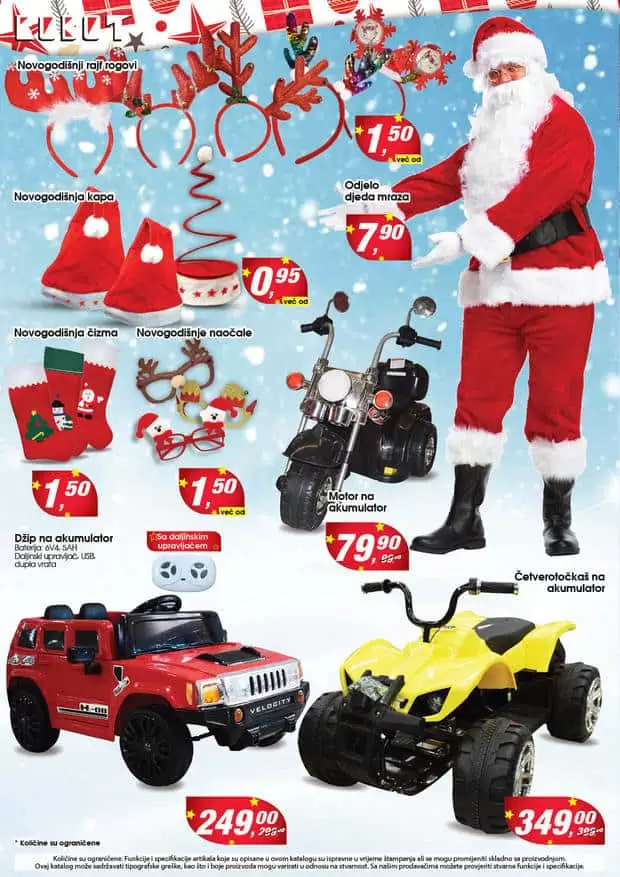 Robotova praznična čarolija počinje ? Akcija vrijedi od 29.11. do 31.12. ? Vaš Robot