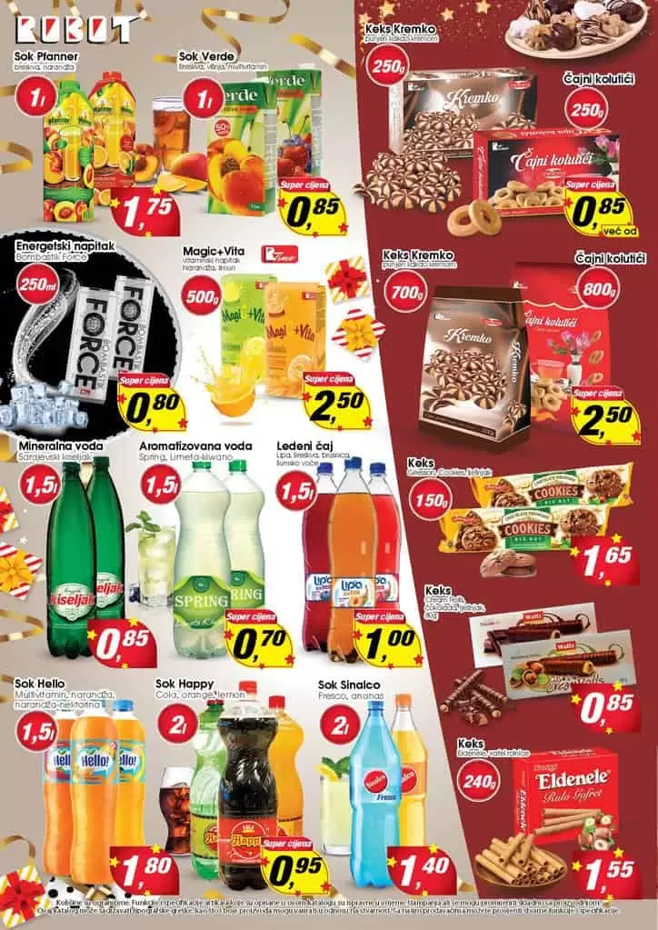 Robotova praznična čarolija počinje ? Akcija vrijedi od 29.11. do 31.12. ? Vaš Robot