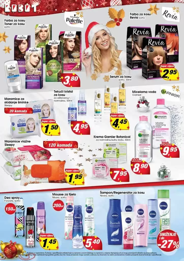 Robotova praznična čarolija počinje ? Akcija vrijedi od 29.11. do 31.12. ? Vaš Robot