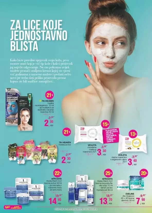 cm akcijski katalog 15.11.-29.11.2019. godine. cm cosmetic makrt katalog. snizeno u cm-u. snizenje. super akcija. 100 dana super cijena. cm radno vrijeme. cm zaposlenje. ZA LICE KOJE JEDNOSTAVNO BLISTA 