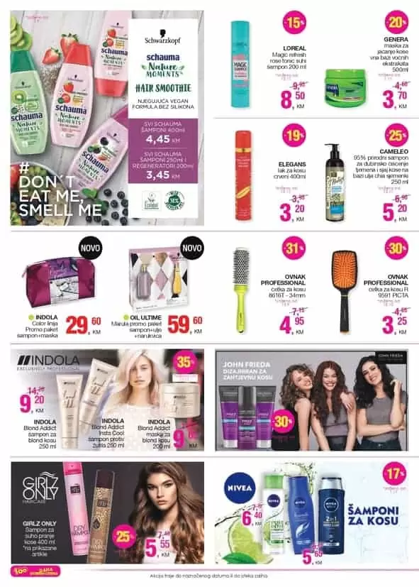 cm akcijski katalog 15.11.-29.11.2019. godine. cm cosmetic makrt katalog. snizeno u cm-u. snizenje. super akcija. 100 dana super cijena. cm radno vrijeme. cm zaposlenje. dont eat me smell me schauma 