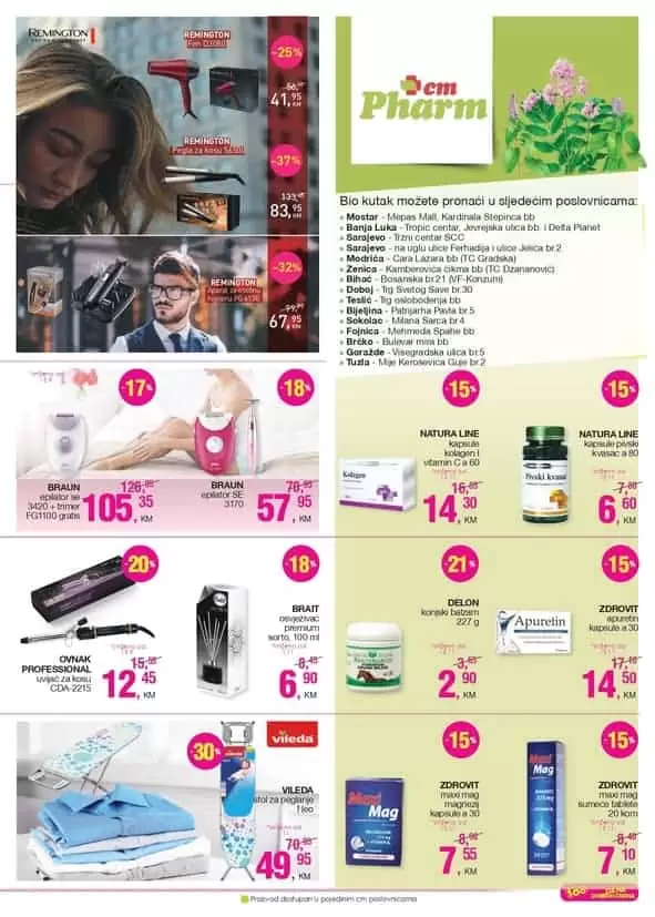 cm akcijski katalog 15.11.-29.11.2019. godine. phamacija. apotekal. fen. cm cosmetic makrt katalog. snizeno u cm-u. snizenje. super akcija. 100 dana super cijena. cm radno vrijeme. cm zaposlenje. 