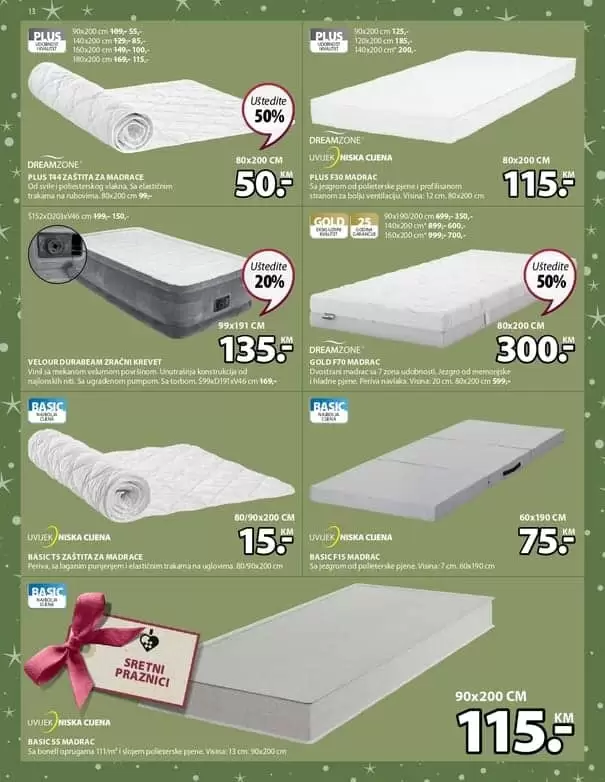 Black Friday u JYSKu počinje već 28. novembra i traje sve do 1. decembra, a mi smo odlučili da svoje fantastične Black Friday ponude podijelimo sa vama već danas! ✨ Prelistajte nadolazeći Black Friday letak, saznajte koje kategorije vas čekaju uz uštede do čak 70% i pripremite se za kupovinu uz najbolje popuste u godini! ? Koja snižena kategorija je vaš favorit? black fridaz ustedite do 70%. snizenje. akcija. popusti. black friday sarajevo. black friday 2019. godine. akcija. popusti. najbolji madrac za san. snizenje 50%