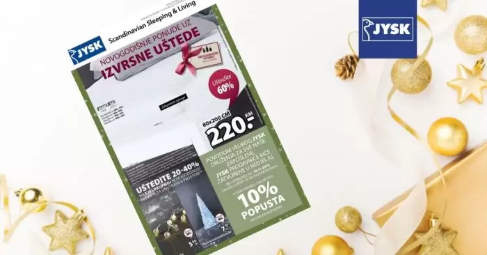 jysk akcijski katalog. katalog. snizenje.